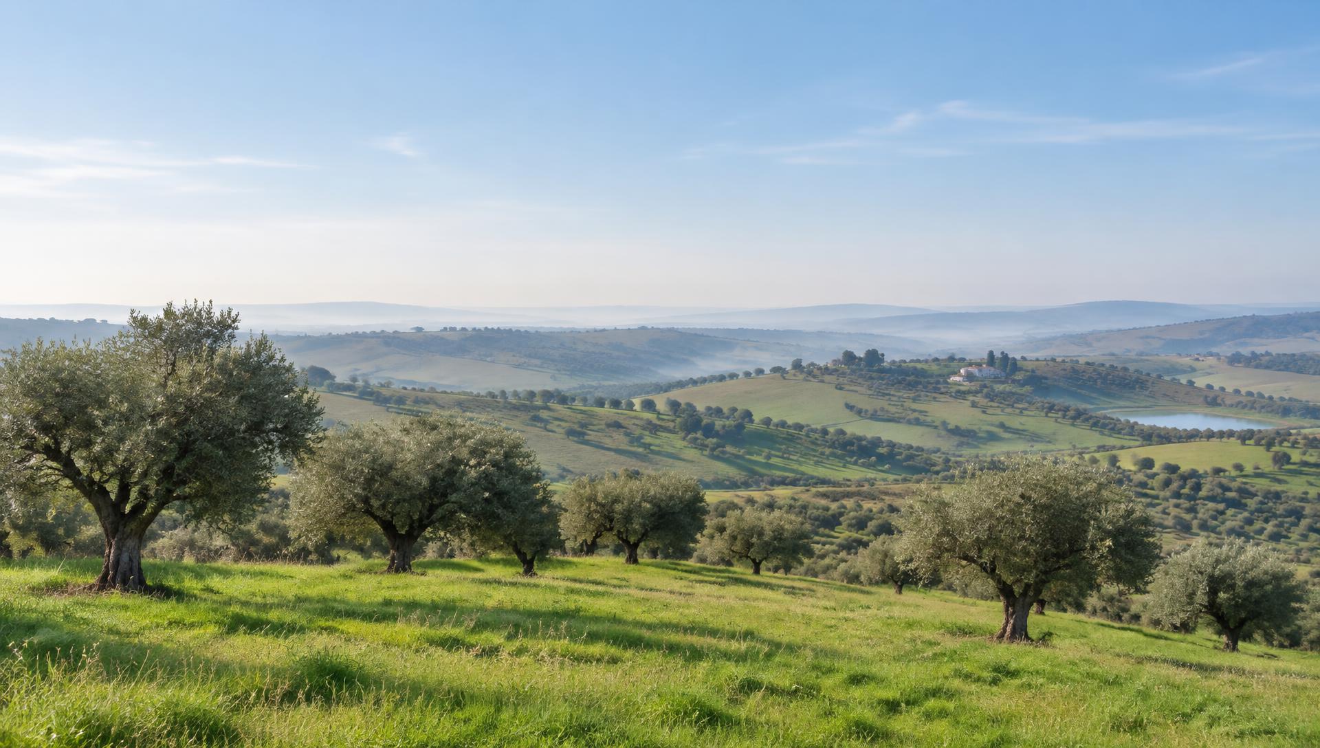 Rolling Iberian hills